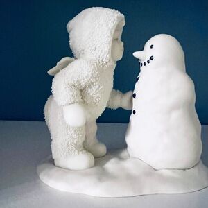 Department 56 RETIRED Snowbabies #68012 “Why Don’t You Talk To Me?”